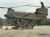 Boeings CH-47D and the Army Aviation's Prime Mover prepares to transport a M198 Howitzer.