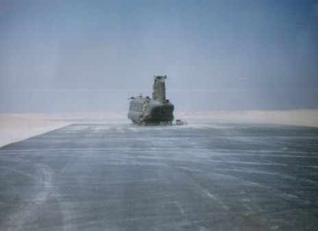 Boeing CH-47D Chinook helicopter 84-24152, an accident during Operation Desert Storm.