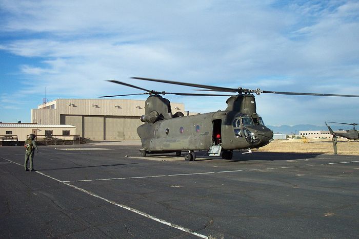 Engine start: 84-24164 cranks up for a mission at Buckley Air Force Base, Colorado.