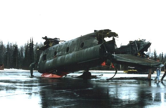 Boeing CH-47D 89-00173 - Final Descent.