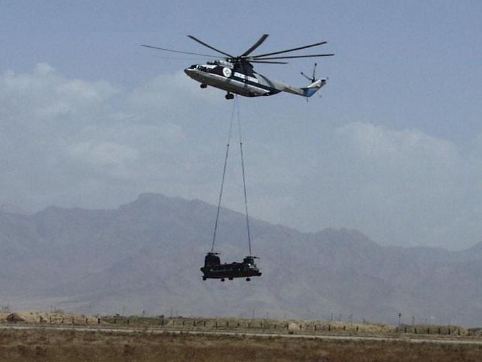 92-00476 being airlifted out to safety after an encounter with the enemy during the war on terrorism in Afghanistan.