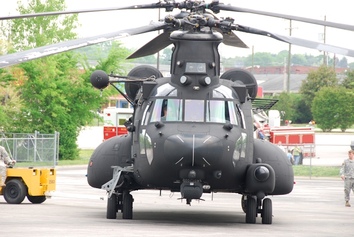 MH-47G Chinook helicopter 02-02160.