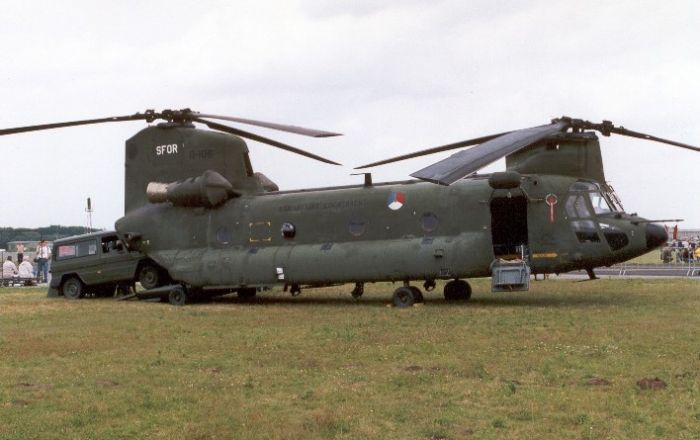 Royal Netherlands Air Force Chinook D-106.