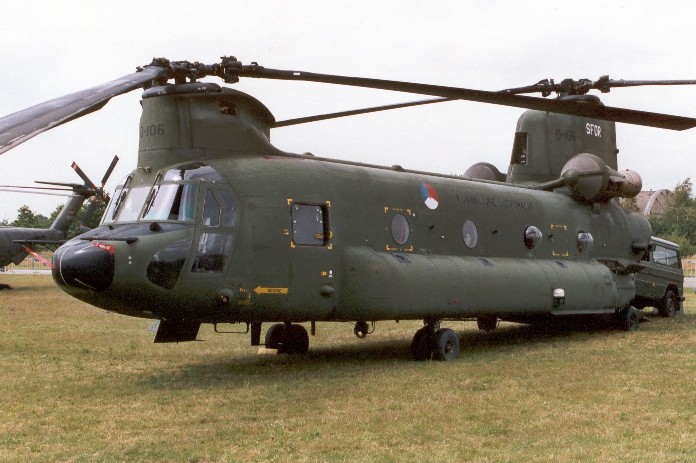 Royal Netherlands Air Force Chinook D-106.