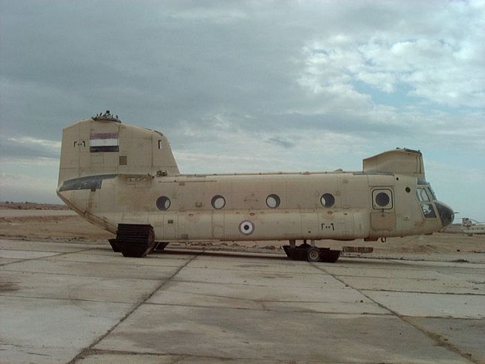 Egyptian CH-47C Chinook.