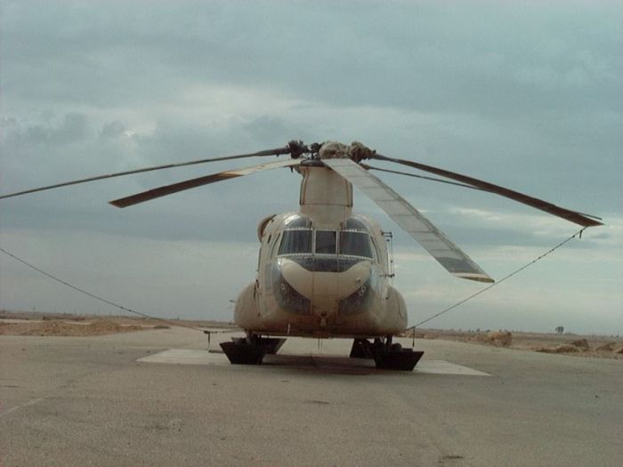 Egyptian CH-47C Chinook.