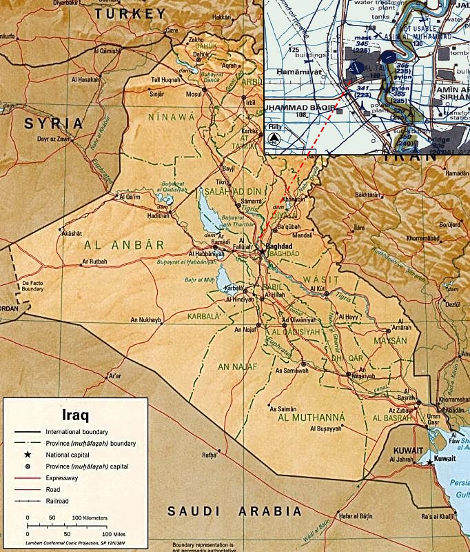 Map showing the location of Chinook 5-4089.