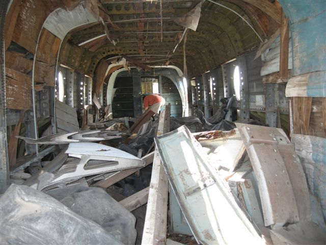 Derelict CH-47A Chinook helicopter in Vietnam.