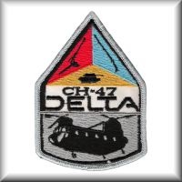 A generic patch from Boeing celebrating the CH-47D Chinook helicopter, date unknown.