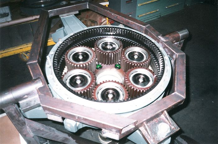 Upper half of the CH-47D/F forward transmission.